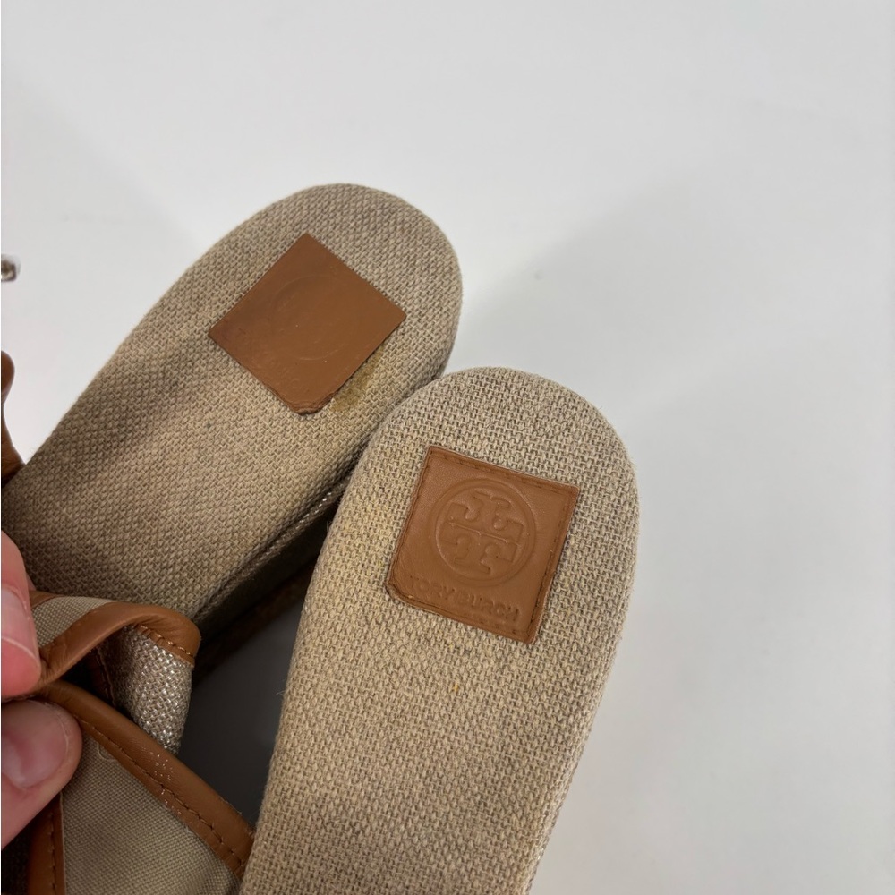 Tory Burch Strappy Platform Espadrilles - Picture 7 of 10
